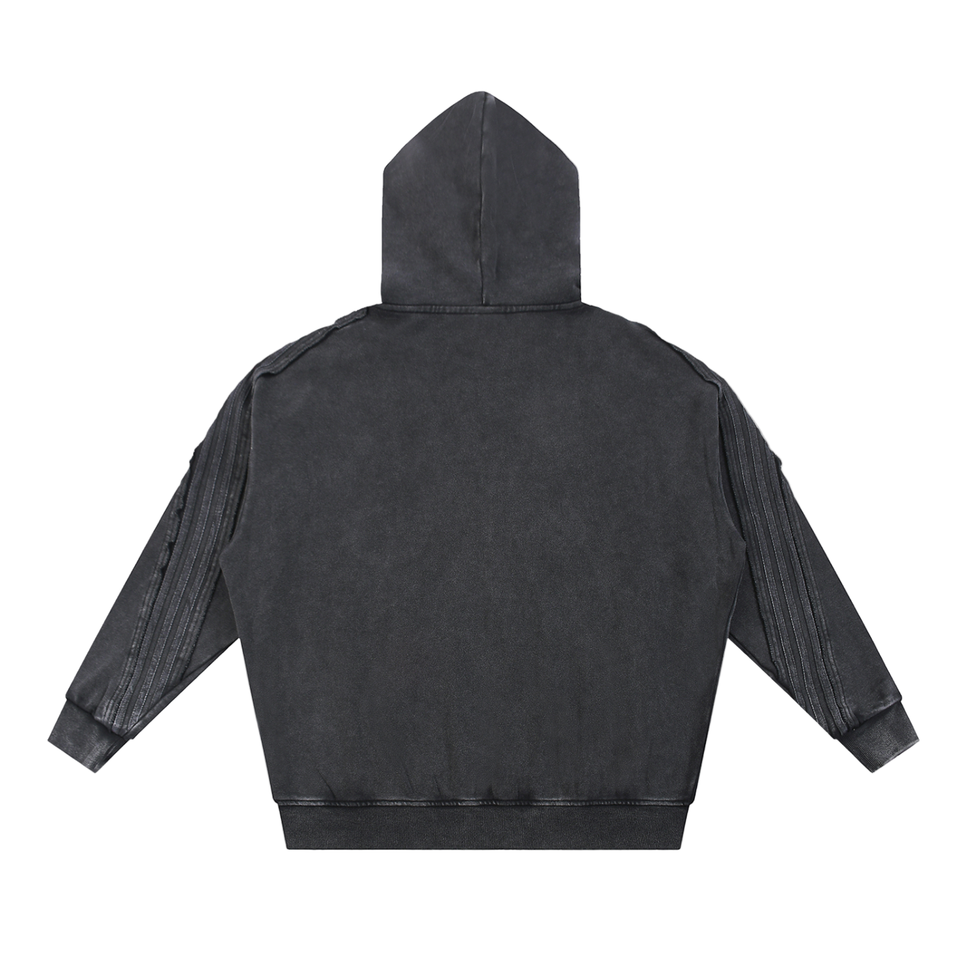 R&amp;B4nAfterDark オーバーサイズ ジップ パーカー