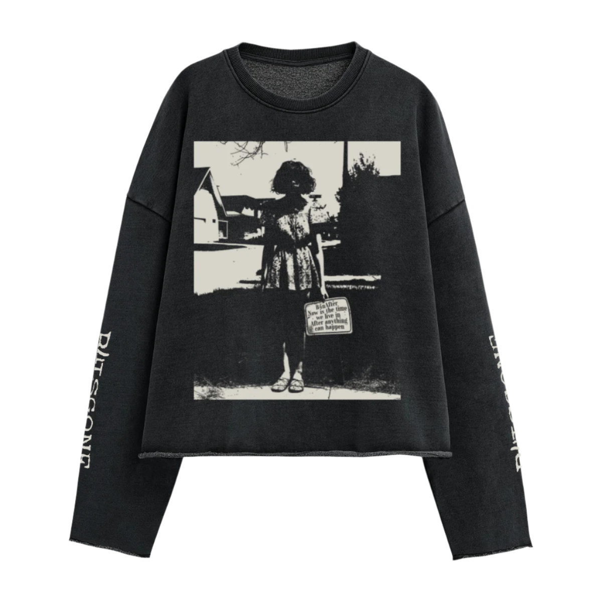 B4 Shadows Cropped Sweatshirt