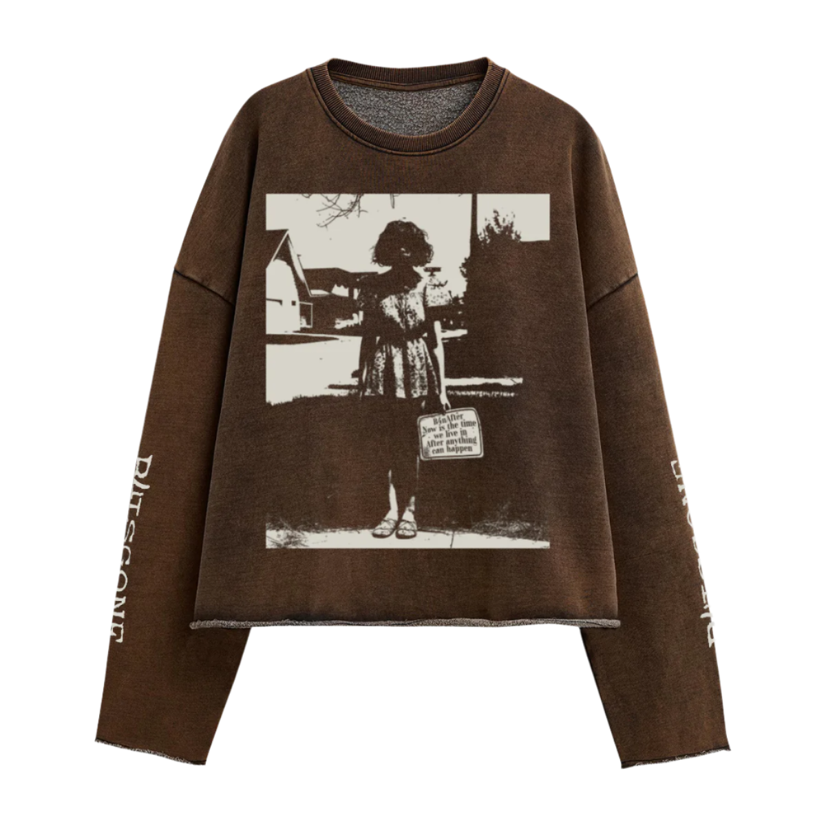 B4 Shadows Cropped Sweatshirt