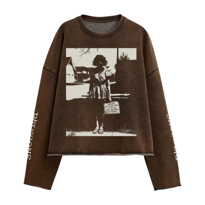 B4 Shadows Cropped Sweatshirt