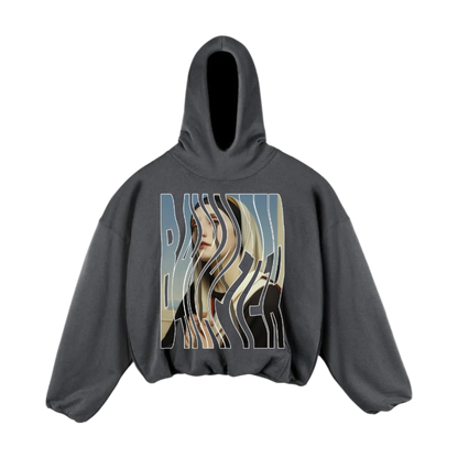 Afterglow Distortion Super Oversized Hoodie