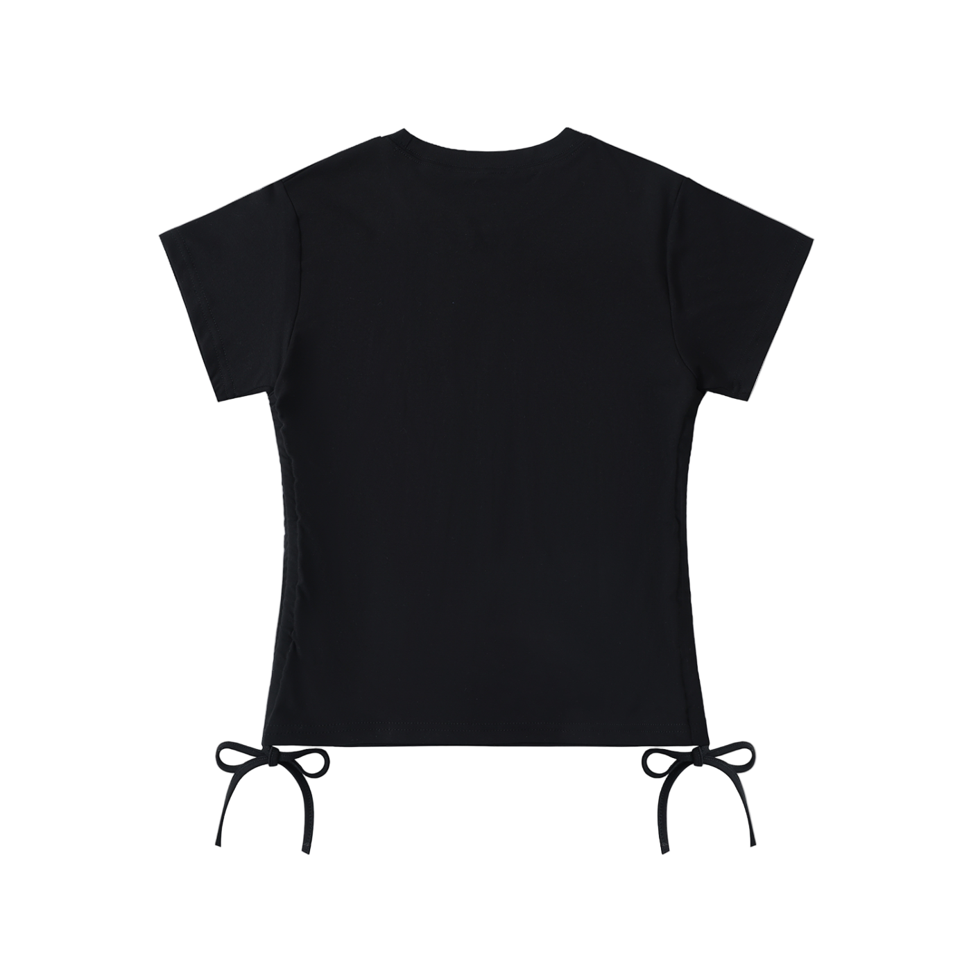 R&amp;B4nAfterDark — ドローストリングサイドTシャツ