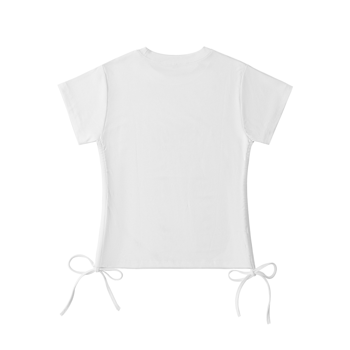 R&amp;B4nAfterDark — ドローストリングサイドTシャツ