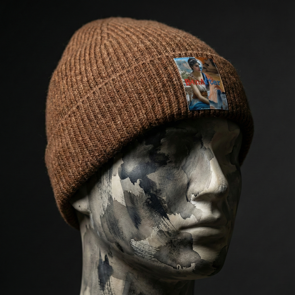 HEADLINES No.003 — “Bronze Reverie” Knit Beanie